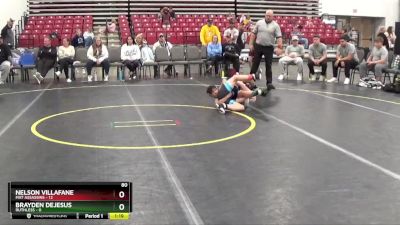 80 lbs Semis & 1st Wrestleback (8 Team) - Nelson Villafane, Mat Assassins vs Brayden DeJesus, Ruthless