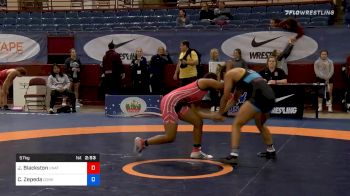 57 kg Consolation - Jamayia Blackston, Unattached vs Cindy Zepeda, Colorado Mesa Wrestling Club