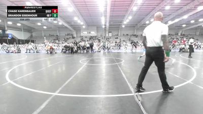 106 lbs Quarterfinal - Chase Karenbauer, Quest School Of Wrestling Gold vs Brandon Eisenhour, 4M Power