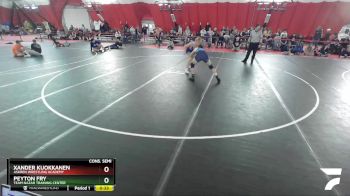 160 lbs Cons. Semi - Xander Kuokkanen, Askren Wrestling Academy vs Peyton Fry, Team Nazar Training Center