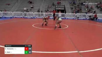 95 lbs Prelims - Chris Kelesidis, Triumph Blue Elem vs Christian Best, Young Guns Yellow Elem