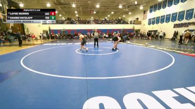 215 lbs Cons. Round 2 - Layne Morris, Lakeside vs Darien Ratzlaff, Priest River