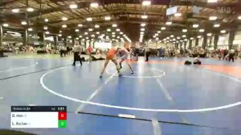 160 lbs Round Of 64 - Daunte Hon, IN vs Landon Barber, VA