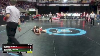 4A 107 lbs Cons. Round 1 - Robert Jackson, Robertson vs Jeremiah Ortega, West Las Vegas