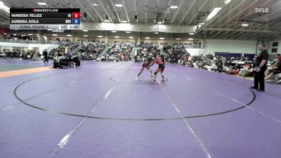 103 lbs Cons. Round 3 - Vanessa Tellez, Friends University vs Janessa Avila, Missouri Valley College