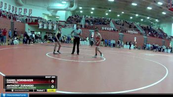 100 lbs Cons. Round 3 - Anthony Zuranski, Contenders Wrestling Academy vs Daniel Hornbaker, Warrior RTC