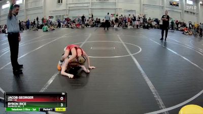 76 lbs Round 3 (10 Team) - Jacob Georger, DWA vs Byron Rice, Rambler WC