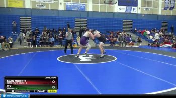 285 lbs 2nd Wrestleback (8 Team) - Sean Murphy, Terre Haute South vs X X, Hobart