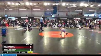 35 lbs Quarterfinal - Jack Branch, Tiger Elite Wrestling vs Andy Williams, Assassins Wrestling