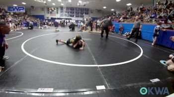 64-70 lbs Rr Rnd 1 - Jasper Barnett, Redskins Wrestling Club vs Karson Hogan, Bristow Youth Wrestling