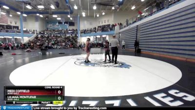 152G Cons. Round 4 - Medi Coffield, Boise Girls vs Liliana Montufar, Rigby Girls