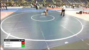 120 lbs Consi Of 16 #2 - Jaxson McGee, Fort Collins High School vs Samuel Elliott, North Montana WC