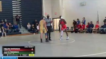 195 lbs Wrestleback 1 - Melvin Whitehead, Liberty vs Gavyn Frederick, Moapa Valley