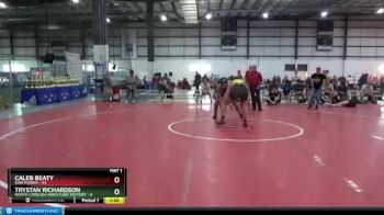 200 lbs Round 3 (6 Team) - Caleb Beaty, RAW POWER vs Trystan Richardson, NORTH CAROLINA WRESTLING FACTORY
