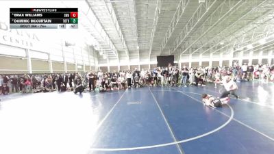 74+ Semifinal - Brax Williams, Sanderson Wrestling Academy vs Dominic McCurtain, Top Of The Rock