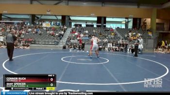 285 lbs Semifinals (8 Team) - Shay Spencer, Elgin Public Schools vs Connor Ruch, Collinsville