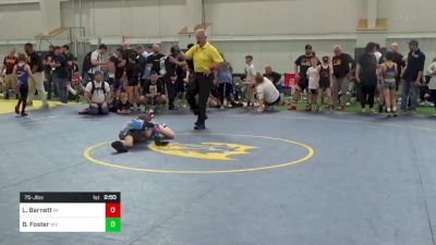 75-J lbs Consi Of 16 #2 - Landen Barnett, MI vs Briar Foster, WV