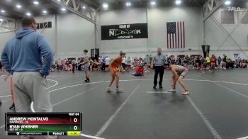 132 lbs Placement (4 Team) - Andrew Montalvo, Mavericks vs Ryan Whisner, Get Fit