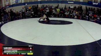 59 lbs Round 1 (3 Team) - Luke Bolt, Center Grove Wrestling Club vs Jackson Carter, Avon Wrestling Club