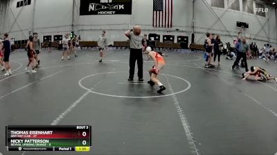 80 lbs Placement (4 Team) - Nicky Patterson, Revival Uprising Orange vs Thomas Eisenhart, Grit Mat Club