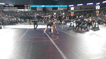113 lbs Round Of 64 - Nox Cruzat, Folsom (SJ) vs Ryder Doleschal, Junipero Serra (CC)