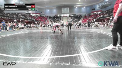 120 lbs Consi Of 8 #2 - Joslynn White, Skiatook Youth Wrestling vs Connor Schiltz, Verdigris Youth Wrestling