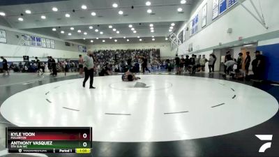 175 lbs Champ. Round 1 - Kyle Yoon, Fullerton vs Anthony Vasquez, 5th Sun WC