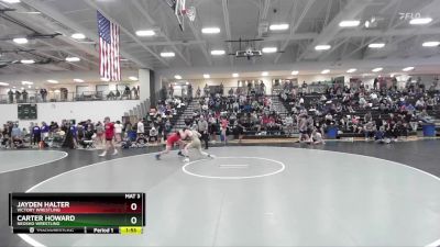 150 lbs Cons. Round 4 - Carter Howard, Neosho Wrestling vs Jayden Halter, Victory Wrestling