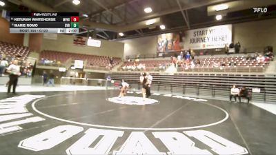 Champ. Round 1 - Keturah Whitehorse, Monument Valley High School vs Marie Romo, Beaver