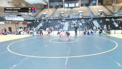 138 lbs Cons. Round 4 - Meredith Nash, Chadron State vs Nevaeh Leonard, Chadron State