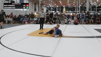 108 lbs Rr Rnd 2 - Riley Crandall, Steller Trained Bossk - HSC vs Alexander Poh, VHW Blue - HSC