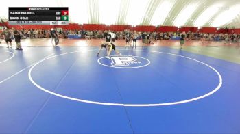 99-103 lbs Round 3 - Isaiah Brunell, United North Central vs Gavin Ogle, Cameron
