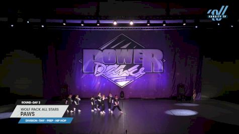Wolf Pack All Stars - Paws [2025 Tiny - Prep - Hip Hop Day 2] 2025 Power Dance Grand Nationals