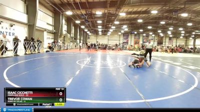 96 lbs Rd# 4- 2:00pm Friday Final Pool - Trevor Cowan, Sons Of Atlas vs Isaac Cicchetti, Maryland Gold