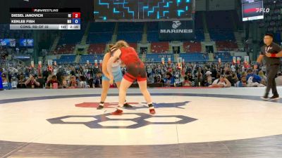 170 lbs Cons. Rd Of 32 - Diesel Janovich, NE vs Kenlee Fish, MO