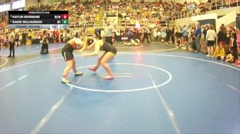 144 lbs Champ. Round 1 - Sadie Williamson, Miami Trace vs Kaylin Murnane, Wilmington Ladies Freestyle Wr