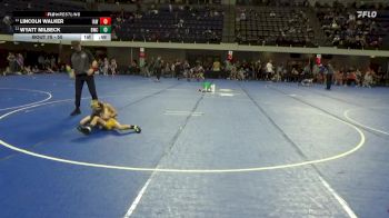 55 lbs Cons. Round 4 - Lincoln Walker, Immortal Athletics WC vs Wyatt Milbeck, Bison Wrestling Club