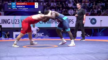 97 kg Repechage #3 - Aslan Abakarov, Azerbaijan vs Massoma Endene, United States