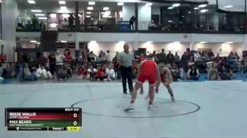 141 lbs Cons. Round 2 - Reese Wallis, Olivet College vs Max Beard, Ohio Wesleyan University