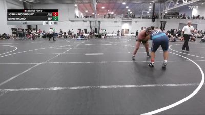 285 lbs Round 1 (6 Team) - Josiah Rodriguez, JV All Stars vs Mike Mauro, Empire