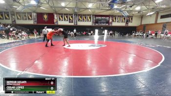 285 lbs Cons. Round 3 - Sepehr Hojati, Sierra College vs Cesar Lopez, Lassen College