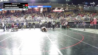 165 1A 7th Place Match - Nicholas Pawlak, Tarpon Springs vs Joseph Richardson, Lincoln Park Academy