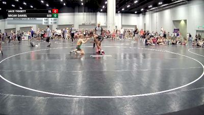 89 lbs Round 2 (4 Team) - Jace Tiggett, WTF- Valebound vs Micah Daniel, Rabbit
