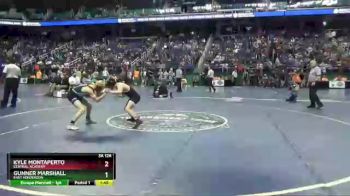 3 lbs Quarterfinal - Kyle Montaperto, Central Academy vs Gunner Marshall, East Henderson
