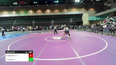 215 lbs Round Of 16 - Rene Bostick, Sunnyside vs Troy Grizzle, Mountain View ID