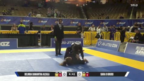Sara D Gruss vs Belinda Samantha Alcala 2026 Pan Jiu Jitsu IBJJF Championship
