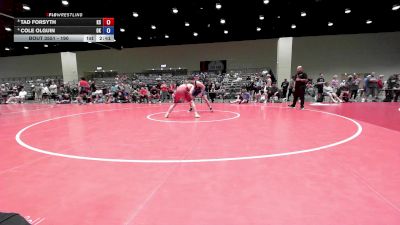 190 lbs Semis - Tad Forsyth, KS vs Cole Olguin, OK