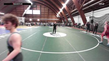 132A lbs Consi Of 4 - Wyatt Rock, Journeymen/duanesburg vs Chad Votta, Headhunters Wrestling Club/ Mount Saint Joseph High School