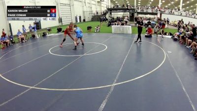 125 lbs Kaison Miller, Kansas vs Paige Cowan, Ohio