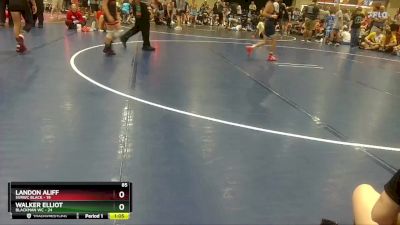 85 lbs Round 2 (8 Team) - Walker Elliot, Blackman WC vs Landon Aliff, SVRWC Black